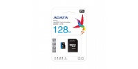 Card de memorie Micro SD ADATA 128 GB + Adaptor SD, CLASS 10 