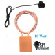 Cască spion cu colier Bluetooth + amplificator 10W + microfon extern